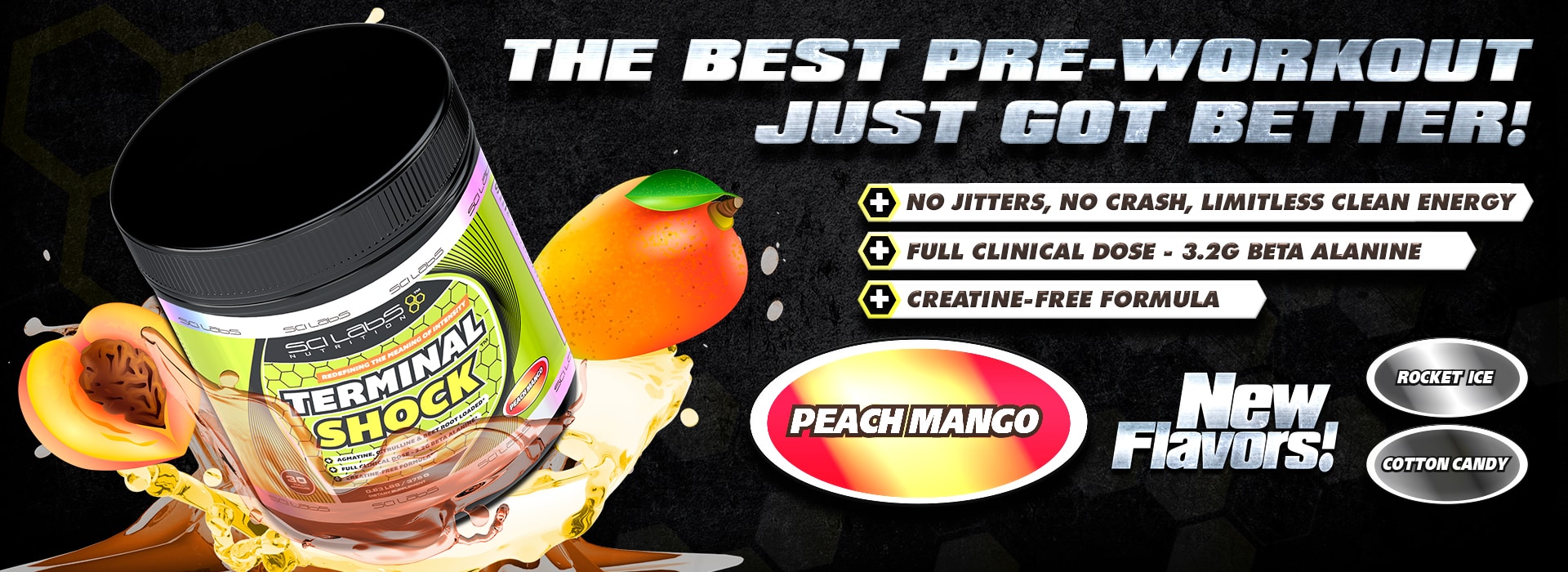 Terminal Shock - The All new Scilabs Nutrition Pre-Workout